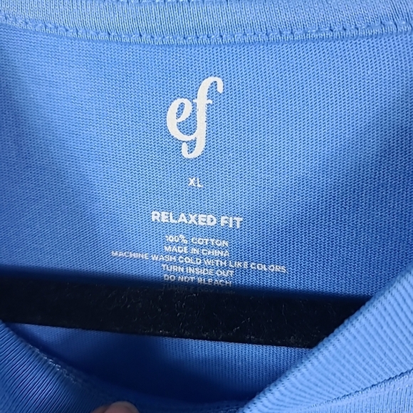 NWT Elevated Faith Unisex Adult's Child Of God Blue Short Sleeve T-Shirt Sz XL - Picture 3 of 4